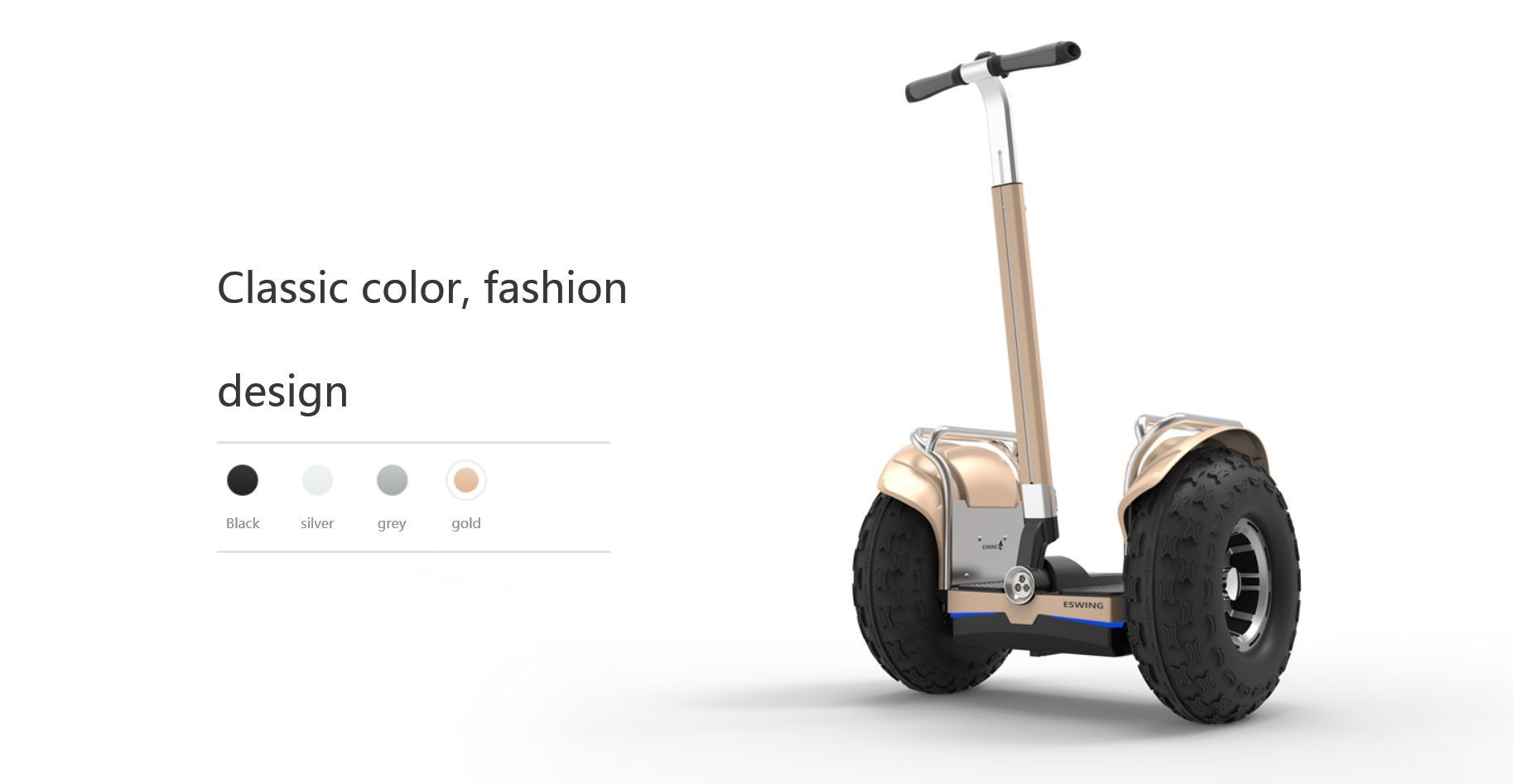 Off Road Segway X4.1 for sale 4 colors - HillBillies Pro